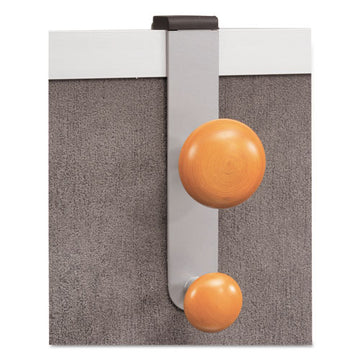 Alba™ Cubicle Garment Peg, 1 Hook, 1 1-5 X 1 3-8 X 4 3-10, Metallic Gray freeshipping - TVN Wholesale